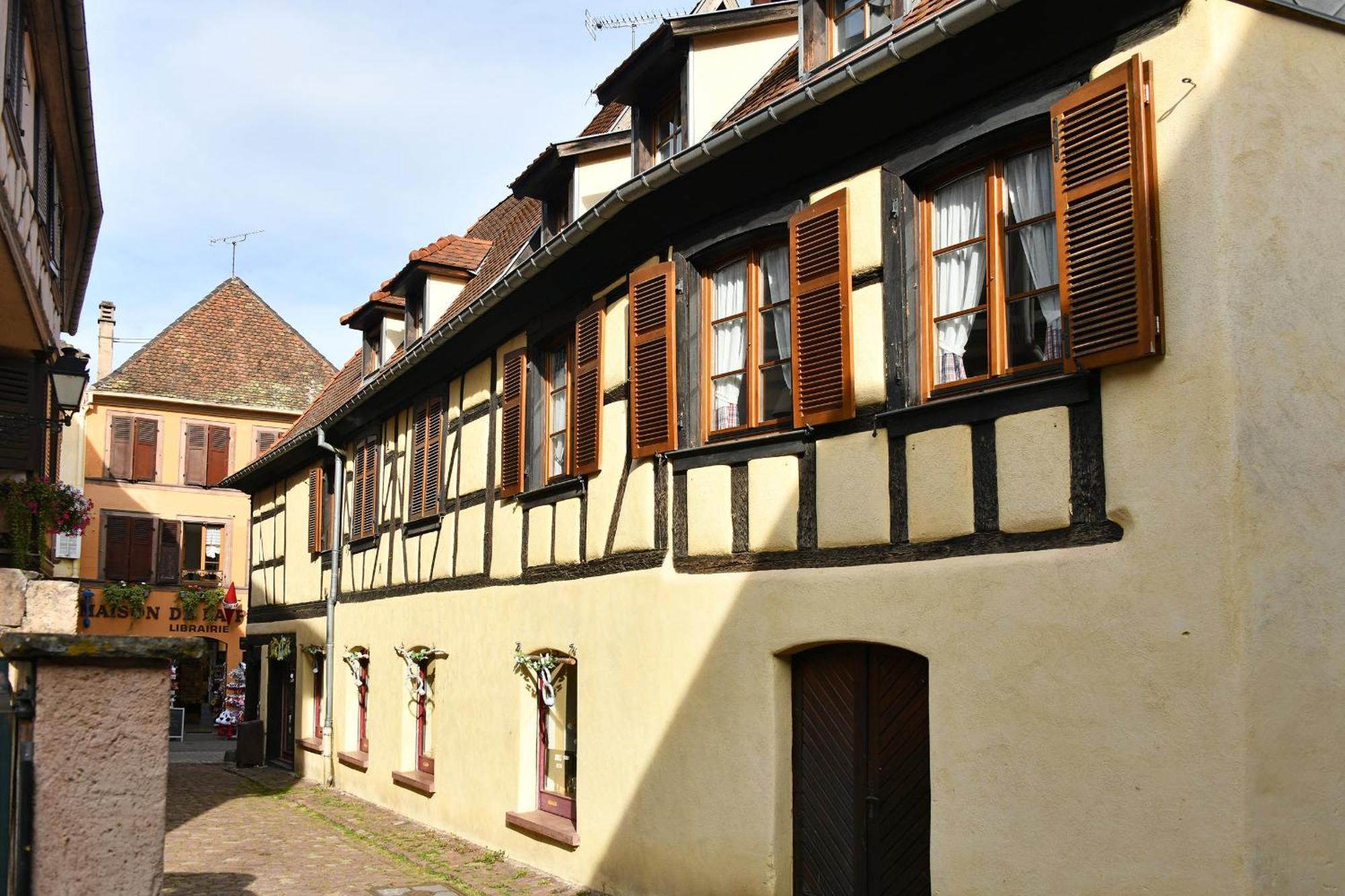 Au Nid D'Hirondelles Lägenhet Ribeauvillé Exteriör bild