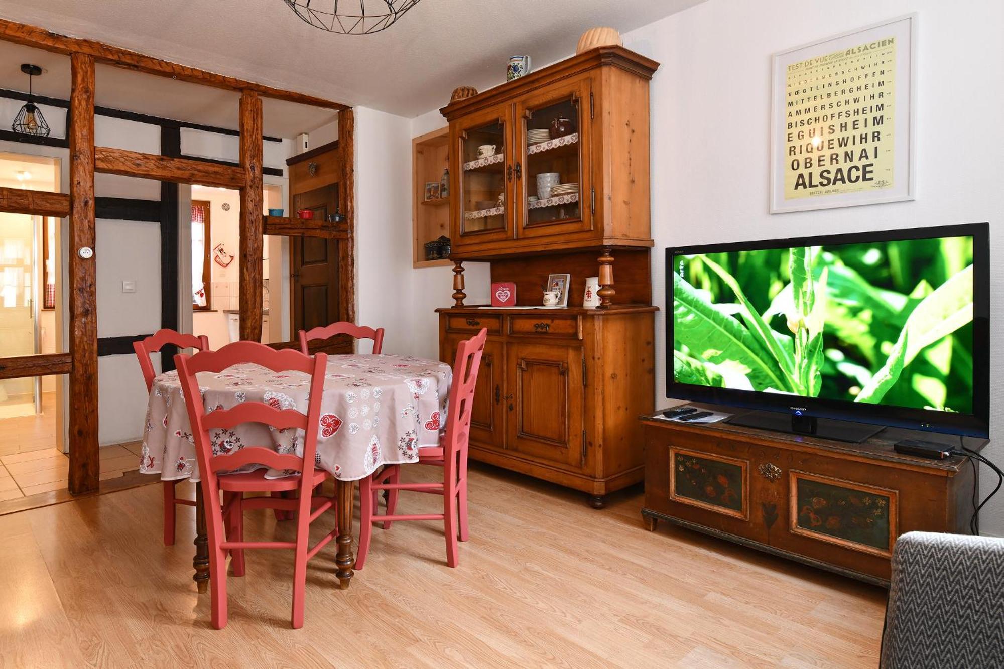 Au Nid D'Hirondelles Lägenhet Ribeauvillé Exteriör bild