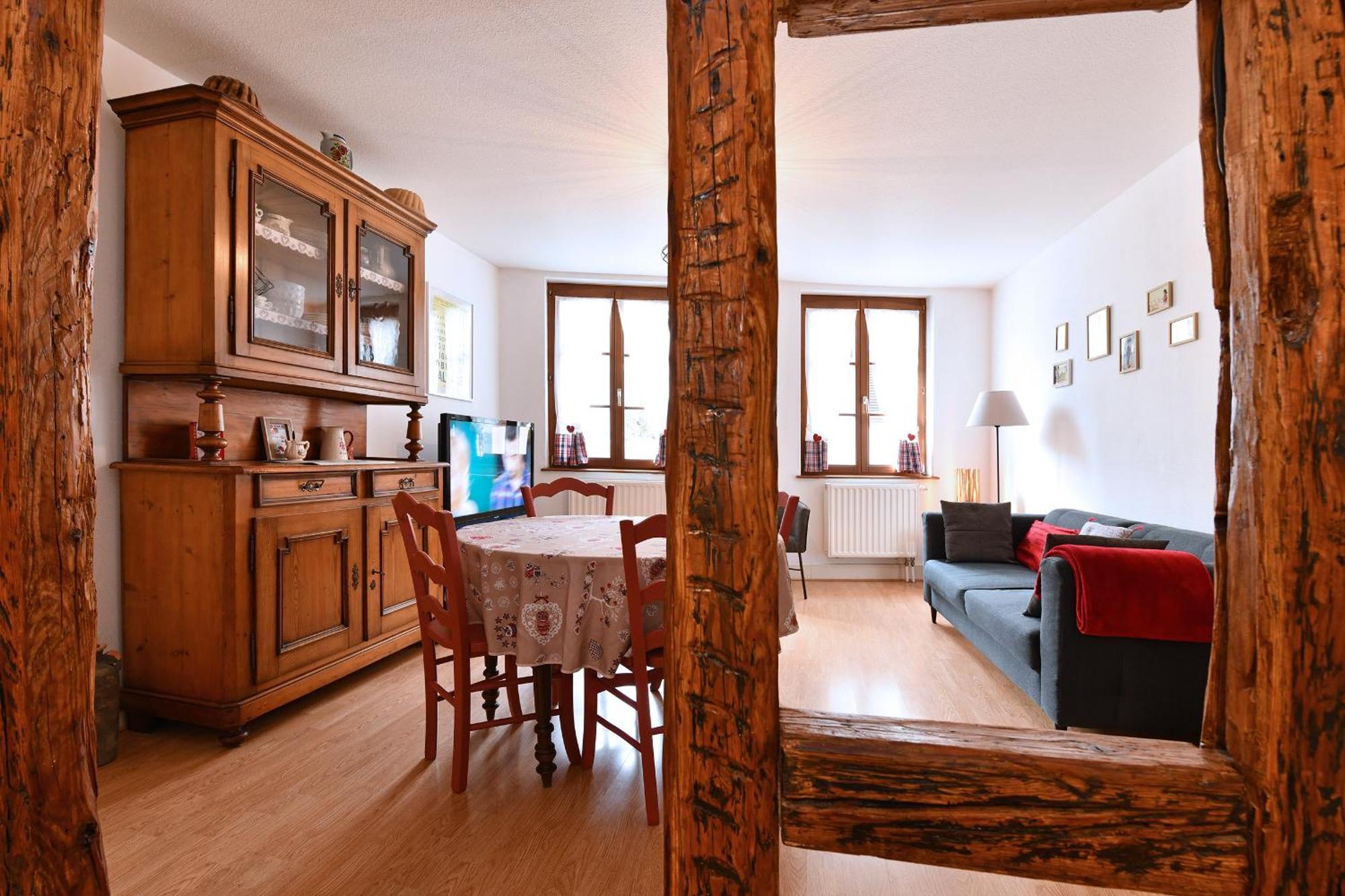 Au Nid D'Hirondelles Lägenhet Ribeauvillé Exteriör bild