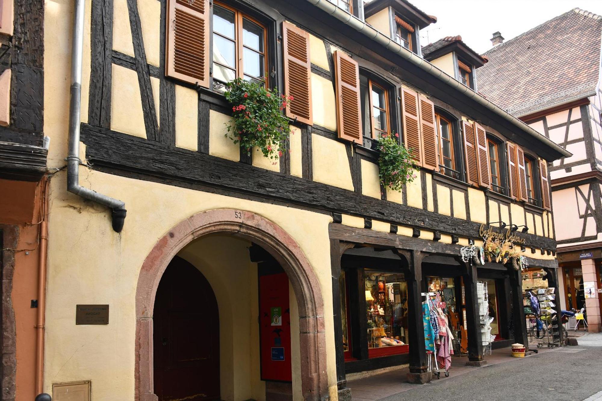 Au Nid D'Hirondelles Lägenhet Ribeauvillé Exteriör bild
