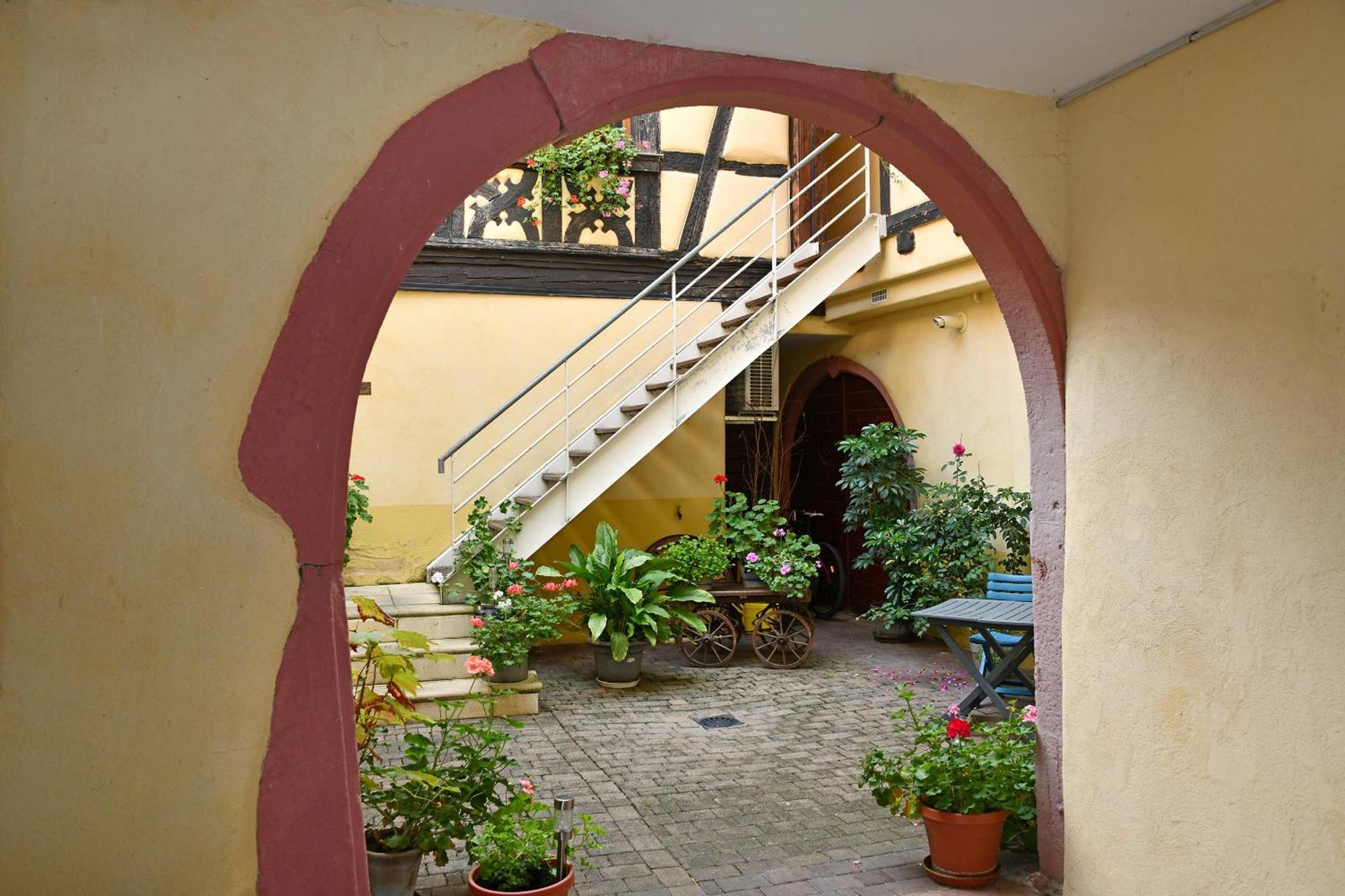 Au Nid D'Hirondelles Lägenhet Ribeauvillé Exteriör bild