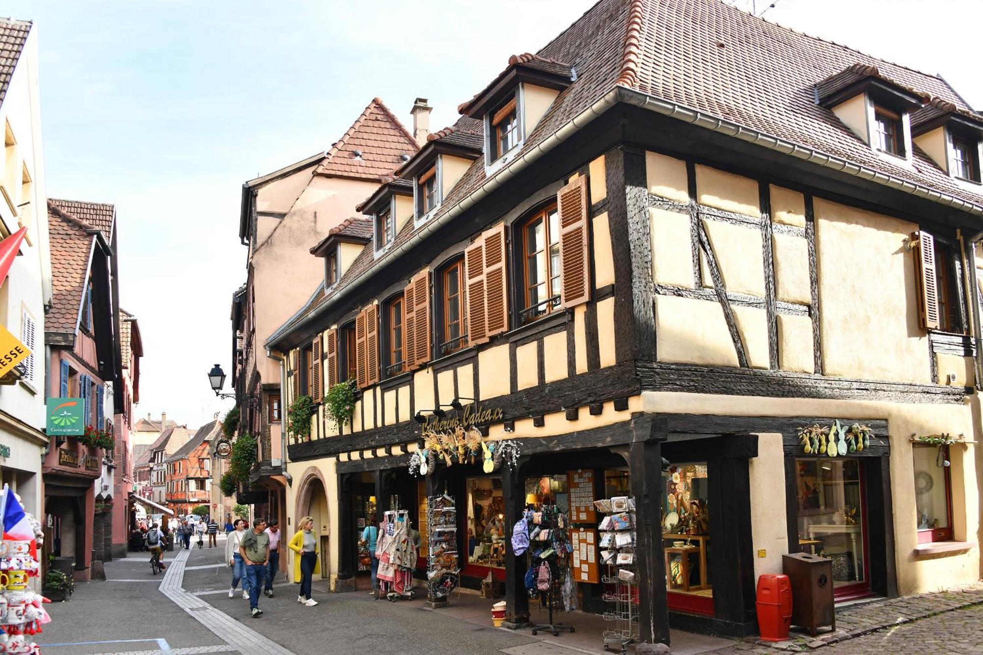 Au Nid D'Hirondelles Lägenhet Ribeauvillé Exteriör bild